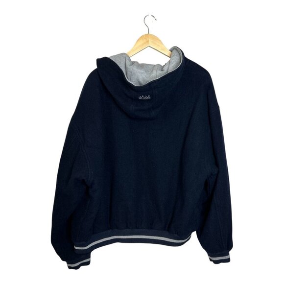 University California Berkeley Wool Blend Navy Jacket Men's Size XL Preppy - Picture 3 of 10